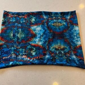 Buff Kids' Tie-Dye Blue and Red Bottoms
